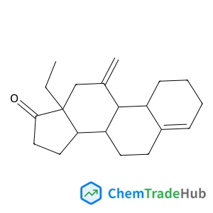 (8S,9S,10R,13S,14S)-13-Ethyl-11-methylene-1,2,3,6,7,8,9,10,11,12,13,14,15,16-tetradecahydro-17H-cyclopenta[a]phenanthren-17-one (non-preferred name)