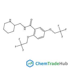 N-(2-Piperidinylmethyl)-2,5-bis(2,2,2-trifluoroethoxy)benzamide