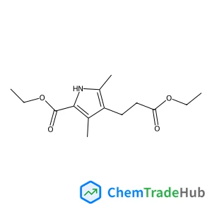 Ethyl 4-(3-ethoxy-3-oxopropyl)-3,5-dimethyl-1H-pyrrole-2-carboxylate