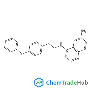 6-Amino-4-(4-phenoxyphenylethylamino)quinazoline