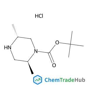 2-Methyl-2-propanyl (2S,5R)-2,5-dimethyl-1-piperazinecarboxylate hydrochloride (1:1)