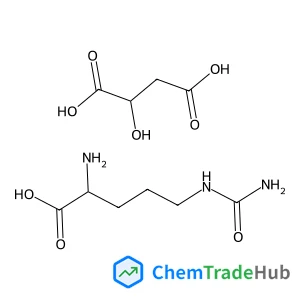 N~5~-Carbamoyl-L-ornithine - 2-hydroxysuccinic acid (1:1)
