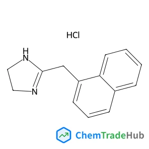 2-(1-Naphthylmethyl)-4,5-dihydro-1H-imidazole hydrochloride (1:1)