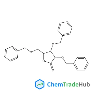 (3R,4R,5R)-3,4-Bis(benzyloxy)-5-[(benzyloxy)methyl]dihydro-2(3H)-furanone