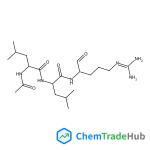 N-Acetyl-L-leucyl-N-{(2S)-5-[(diaminomethylene)amino]-1-oxo-2-pentanyl}-L-leucinamide