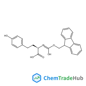 (2R)-2-{[(9H-Fluoren-9-ylmethoxy)(hydroxy)methylene]amino}-4-(4-hydroxyphenyl)butanoic acid