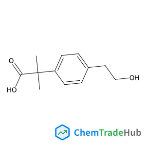 2-[4-(2-Hydroxyethyl)phenyl]-2-methylpropanoic acid