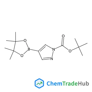 2-Methyl-2-propanyl 4-(4,4,5,5-tetramethyl-1,3,2-dioxaborolan-2-yl)-1H-pyrazole-1-carboxylate