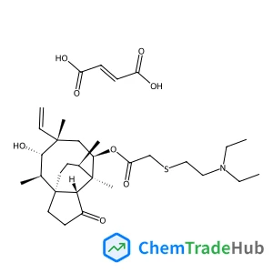 (1S,2R,3S,4S,6R,7R,8R,14R)-3-Hydroxy-2,4,7,14-tetramethyl-9-oxo-4-vinyltricyclo[5.4.3.0~1,8~]tetradec-6-yl {[2-(diethylamino)ethyl]sulfanyl}acetate (2E)-2-butenedioate (1:1)