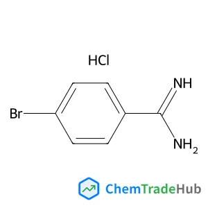 4-Bromobenzenecarboximidamide hydrochloride (1:1)
