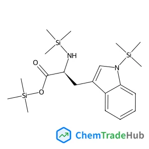 L-Tryptophan, N,1-bis(trimethylsilyl)-, trimethylsilyl ester