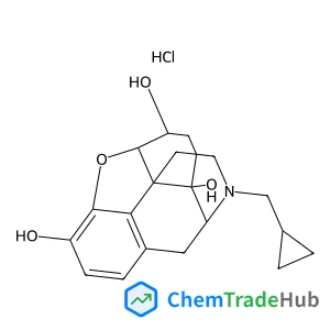 17-(Cyclopropylmethyl)-4,5-epoxymorphinan-3,6,14-triol hydrochloride (1:1)