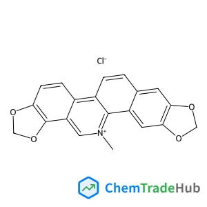 13-Methyl[1,3]benzodioxolo[5,6-c][1,3]dioxolo[4,5-i]phenanthridin-13-ium chloride
