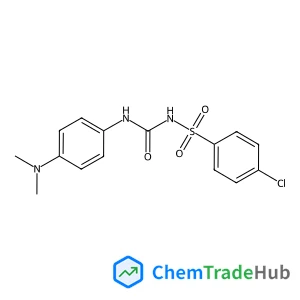 4-Chloro-N-{[4-(dimethylamino)phenyl]carbamoyl}benzenesulfonamide structure