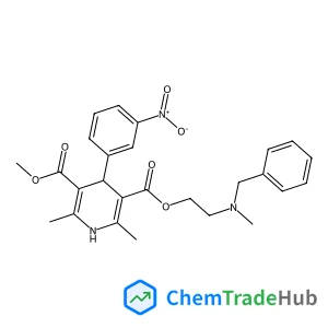 2-[Benzyl(methyl)amino]ethyl methyl 2,6-dimethyl-4-(3-nitrophenyl)-1,4-dihydro-3,5-pyridinedicarboxylate