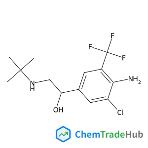 1-[4-Amino-3-chloro-5-(trifluoromethyl)phenyl]-2-[(2-methyl-2-propanyl)amino]ethanol