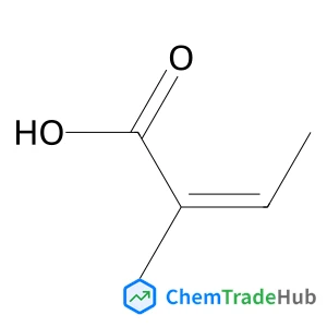 (2Z)-2-Methyl-2-butenoic acid Chemical_Structure_Of