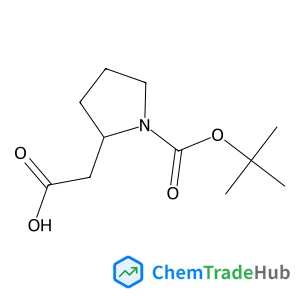 [(2S)-1-{[(2-Methyl-2-propanyl)oxy]carbonyl}-2-pyrrolidinyl]acetic acid