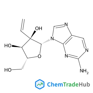 (2R,3R,4R,5R)-2-(2-amino-9H-purin-9-yl)-5-(hydroxymethyl)-3-vinyltetrahydrofuran-3,4-diol