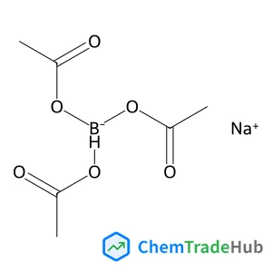 Sodium tris(acetato-kappaO)(hydrido)borate(1-)