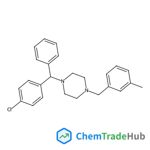 Piperazine,1-[(4-chlorophenyl)phenylmethyl]-4-[(3-methylphenyl)methyl]-