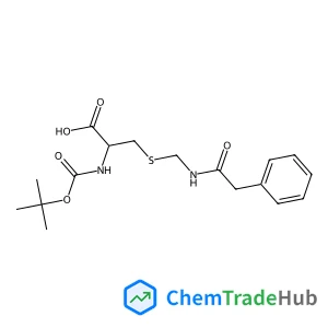 (S)-2-((tert-Butoxycarbonyl)amino)-3-(((2-phenylacetamido)methyl)thio)propanoic acid