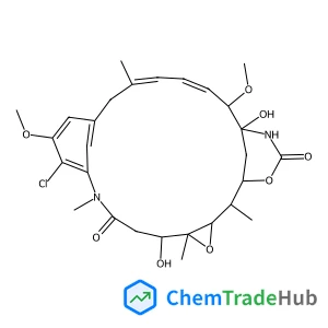 (1S,2R,3S,5S,6S,16E,18E,20R,21S)-11-Chloro-6,21-dihydroxy-12,20-dimethoxy-2,5,9,16-tetramethyl-4,24-dioxa-9,22-diazatetracyclo[19.3.1.1~10,14~.0~3,5~]hexacosa-10(26),11,13,16,18-pentaene-8,23-dione