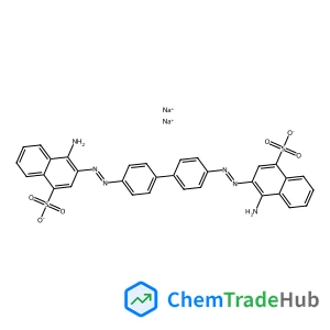 Disodium 3,3'-[4,4'-biphenyldiyldi(E)-2,1-diazenediyl]bis(4-amino-1-naphthalenesulfonate)