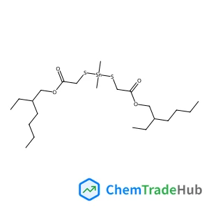 2-Ethylhexyl 10-ethyl-4,4-dimethyl-7-oxo-8-oxa-3,5-dithia-4-stannatetradecan-1-oate 2-Ethylhexyl 10-ethyl-4,4-dimethyl-7-oxo-8-oxa-3,5-dithia-4-stannatetradecan-1-oate