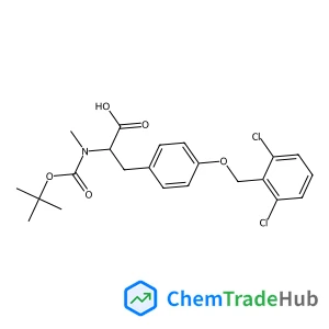 O-(2,6-Dichlorobenzyl)-N-methyl-N-{[(2-methyl-2-propanyl)oxy]carbonyl}-L-tyrosine