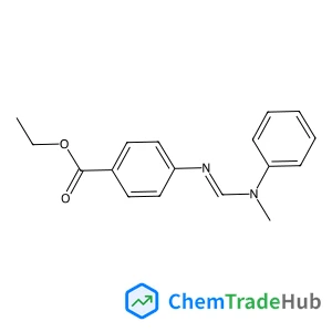 Ethyl 4-[(E)-{[methyl(phenyl)amino]methylene}amino]benzoate