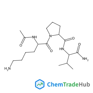 (S)-1-((S)-2-Acetamido-6-aminohexanoyl)-N-((S)-1-amino-3-methyl-1-oxobutan-2-yl)pyrrolidine-2-carboxamide