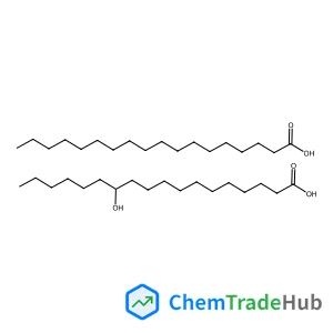 Octadecanoic acid, 12-hydroxy-, homopolymer, octadecanoate