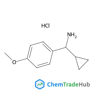 cyclopropyl(4-methoxyphenyl)methanamine hydrochloride