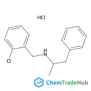 (+)-N-(o-chlorobenzyl)-alpha-methylphenethylamine hydrochloride