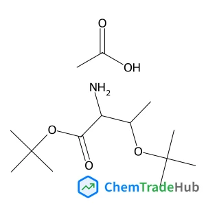 2-Methyl-2-propanyl O-(2-methyl-2-propanyl)-L-threoninate acetate (1:1)