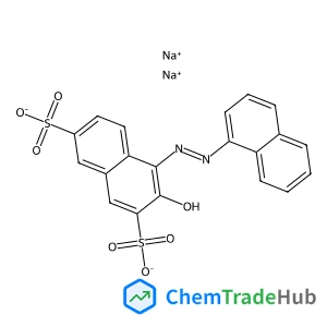 Disodium 3-hydroxy-4-[(E)-1-naphthyldiazenyl]-2,7-naphthalenedisulfonate