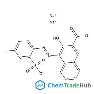 Disodium 3-hydroxy-4-[(E)-(4-methyl-2-sulfonatophenyl)diazenyl]-2-naphthoate