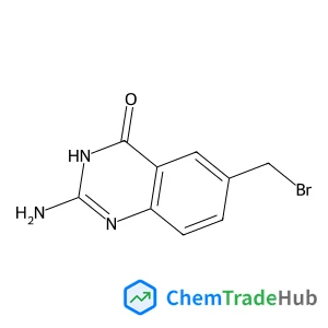 2-Amino-6-(bromomethyl)-4-hydroxyquinazoline