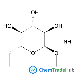 Methyl (5R)-5-ethyl-alpha-D-xylopyranoside ammoniate (1:1)