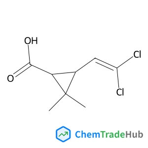 (1R,3S)-3-(2,2-dichloroethenyl)-2,2-dimethylcyclopropane-1-carboxylic acid