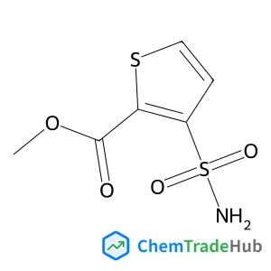 Methyl 3-sulfamoyl-2-thiophenecarboxylate Chemical_Structure_Of