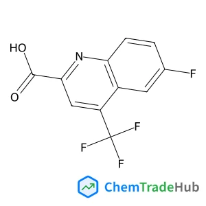 6-Fluoro-4-(trifluoromethyl)-2-quinolinecarboxylic acid