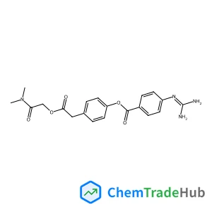 4-{2-[2-(Dimethylamino)-2-oxoethoxy]-2-oxoethyl}phenyl 4-[(diaminomethylene)amino]benzoate