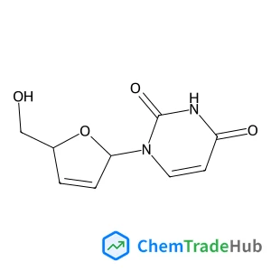 1-[(2R,5S)-5-(Hydroxymethyl)-2,5-dihydro-2-furanyl]-2,4(1H,3H)-pyrimidinedione