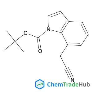 tert-Butyl 7-(cyanomethyl)-1H-indole-1-carboxylate