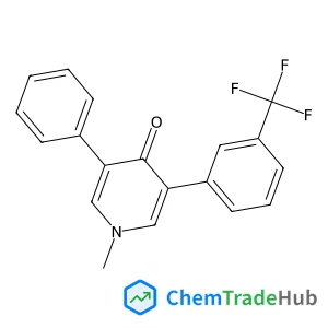 1-Methyl-3-phenyl-5-[3-(trifluoromethyl)phenyl]-4(1H)-pyridinone