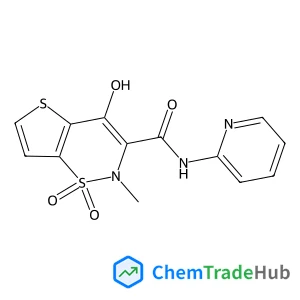 4-Hydroxy-2-methyl-N-(2-pyridinyl)-2H-thieno[2,3-e][1,2]thiazine-3-carboxamide 1,1-dioxide