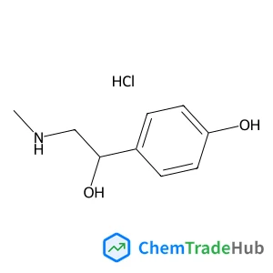 4-[1-Hydroxy-2-(methylamino)ethyl]phenol hydrochloride (1:1)