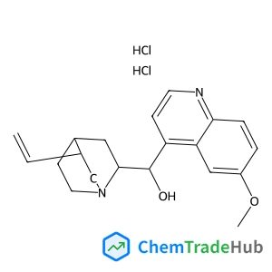 (1R)-(6-methoxyquinolin-4-yl)((2S,4S,5R)-5-vinylquinuclidin-2-yl)methanol dihydrochloride